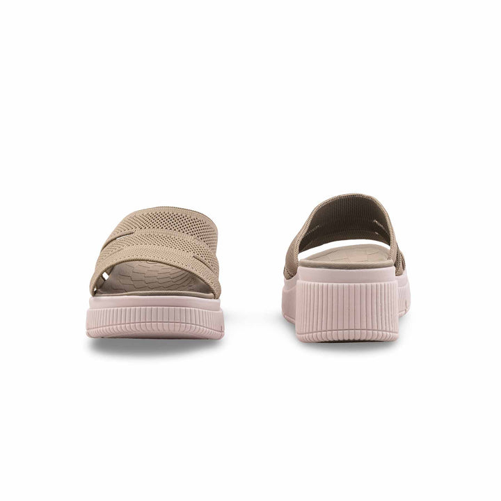 Olive Formal Slipper For Ladies PU0810