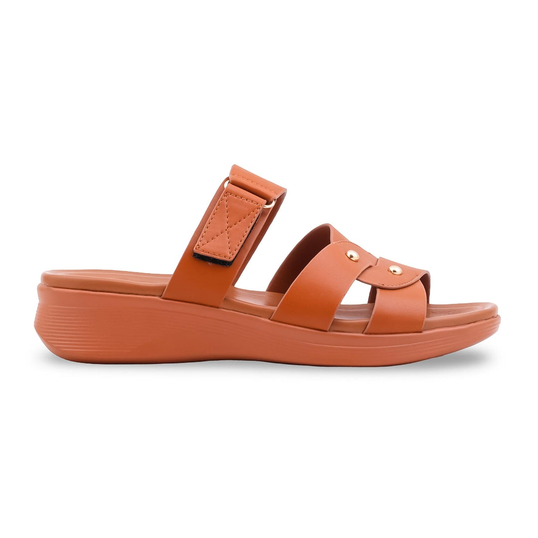 Tan Formal Women Slipper PU0869