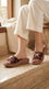Brown Formal Women Slipper PU0890