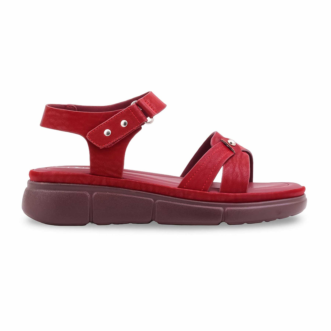 Maroon Formal Women Sandal PU0892