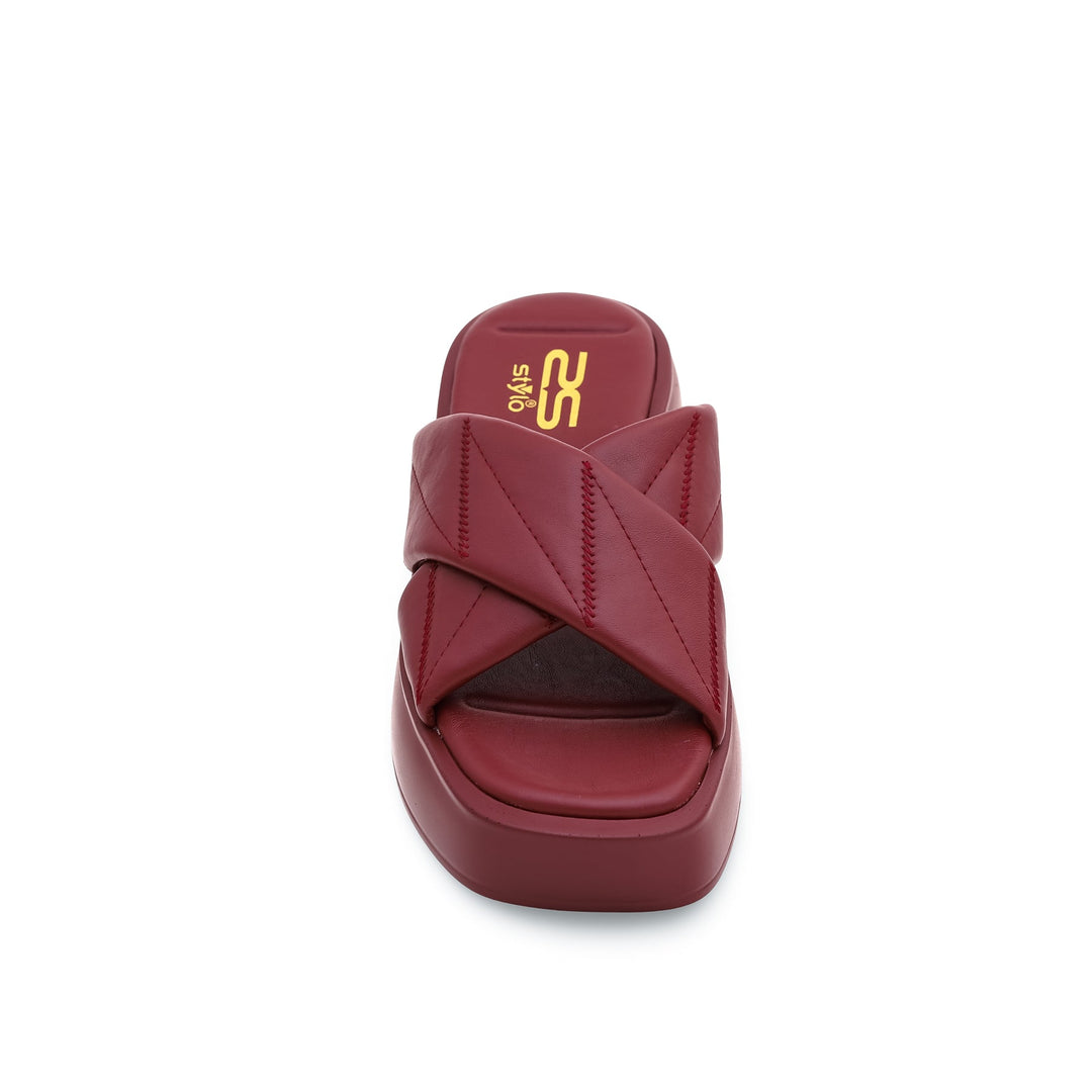 Maroon Formal Sandal PU4011