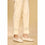 Beige Color Embellished Slim Fit Cambric Trouser PW1502