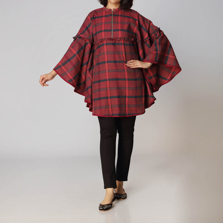 1PC- Flannel Checkered Shirt  PW2265