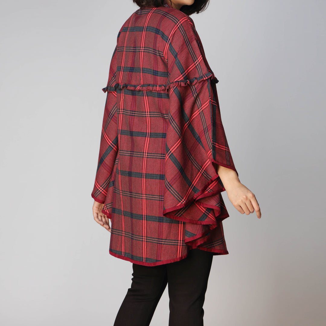 1PC- Flannel Checkered Shirt  PW2265