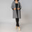1PC- Flannel Checkered Coat  PW2325