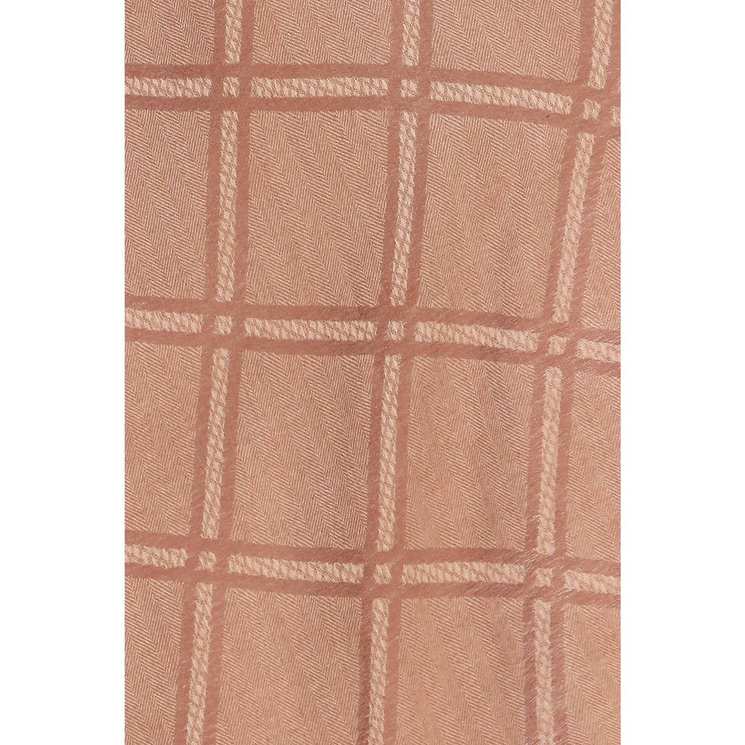 Khaki Cross Check Stole PW2712