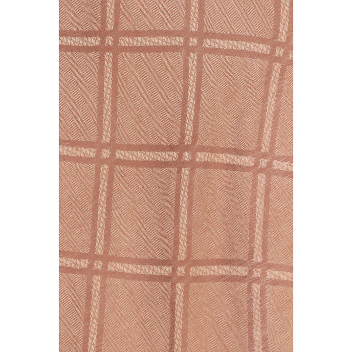 Khaki Cross Check Stole PW2712