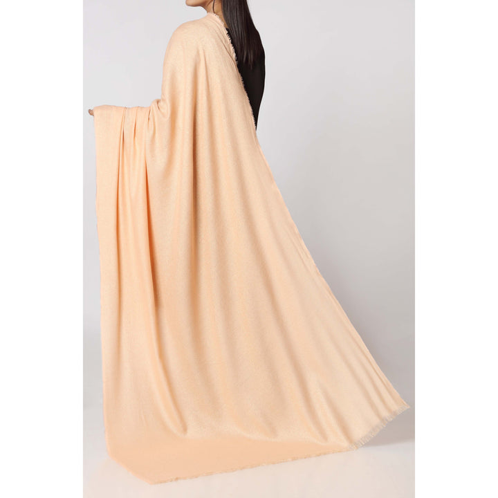 Peach Two Tone Shawl PW2742
