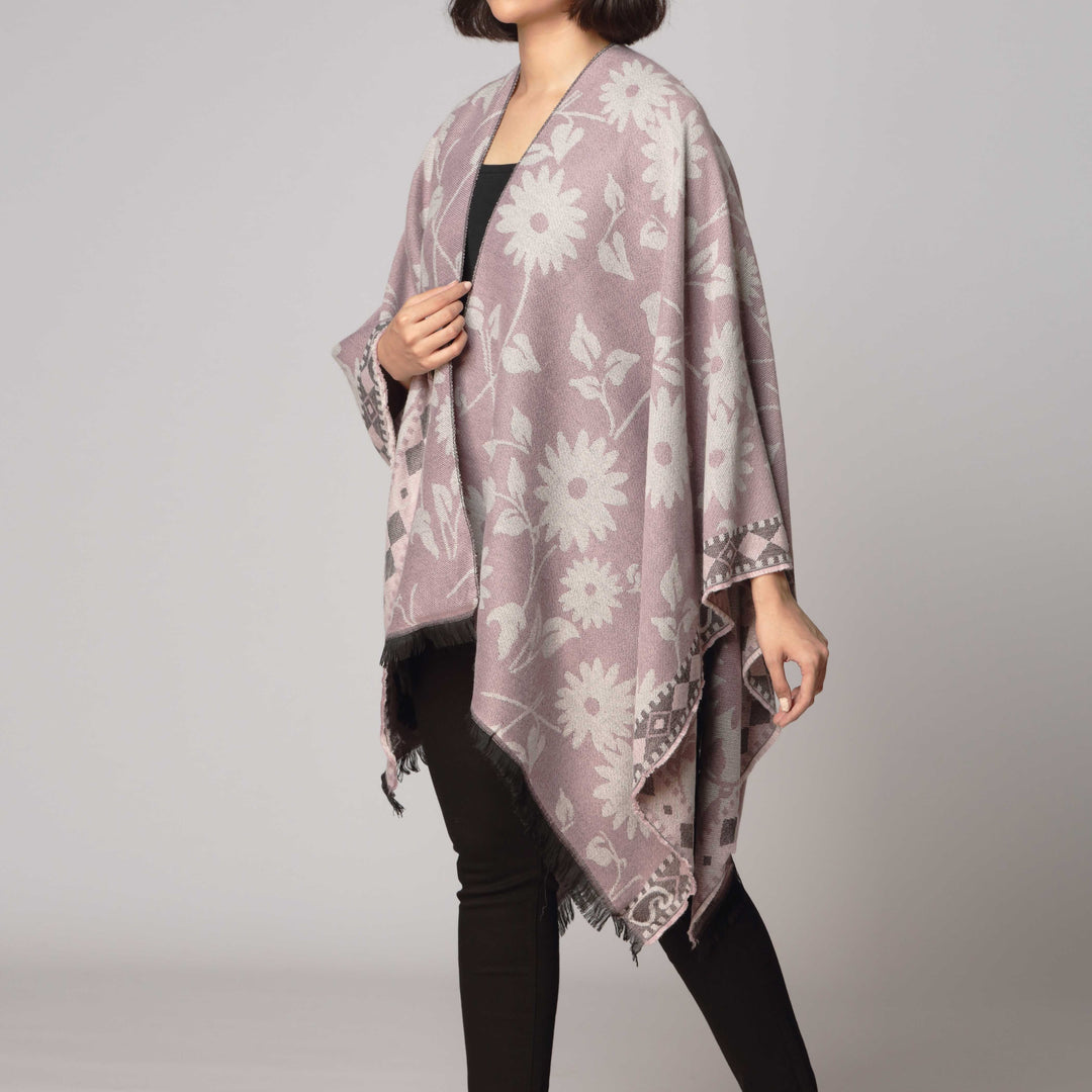Pink Cape Shawl PW2816