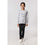 Girls Grey Fleece Sweat Shirt PW2851