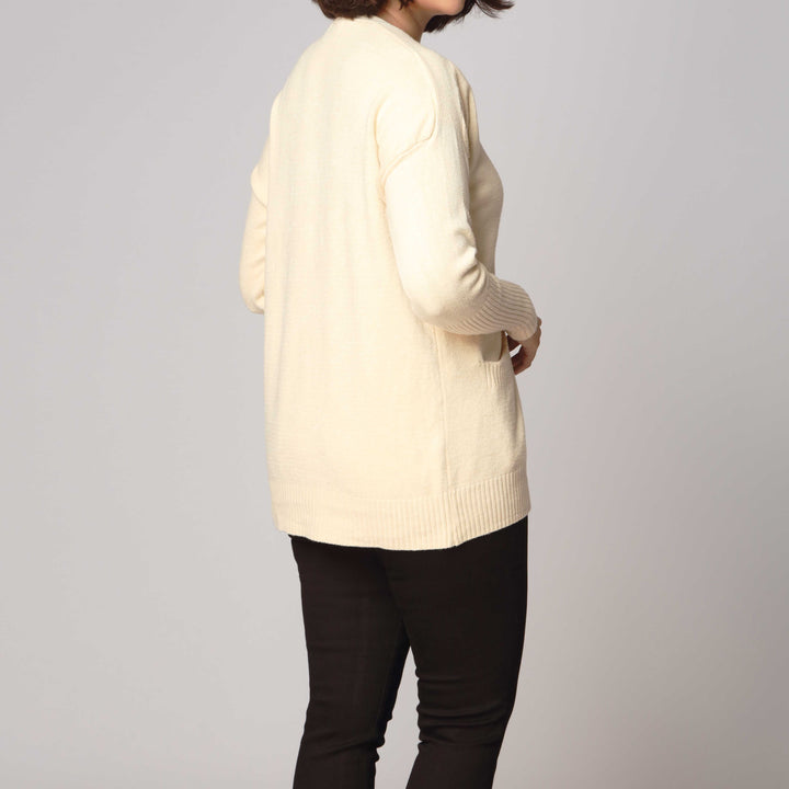 Khaki Mid Length Cardigan PW2903