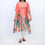 1PC-Printed Grip Silk Long Shirt PW3150