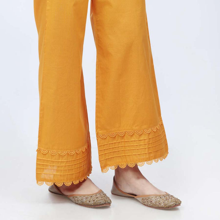 Mustard Striper Broshia Straight Fit Trouser PW3622