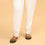White Straight Fit Plain Trouser PW4514