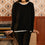 Black Cotton Co-ord Set PW4848