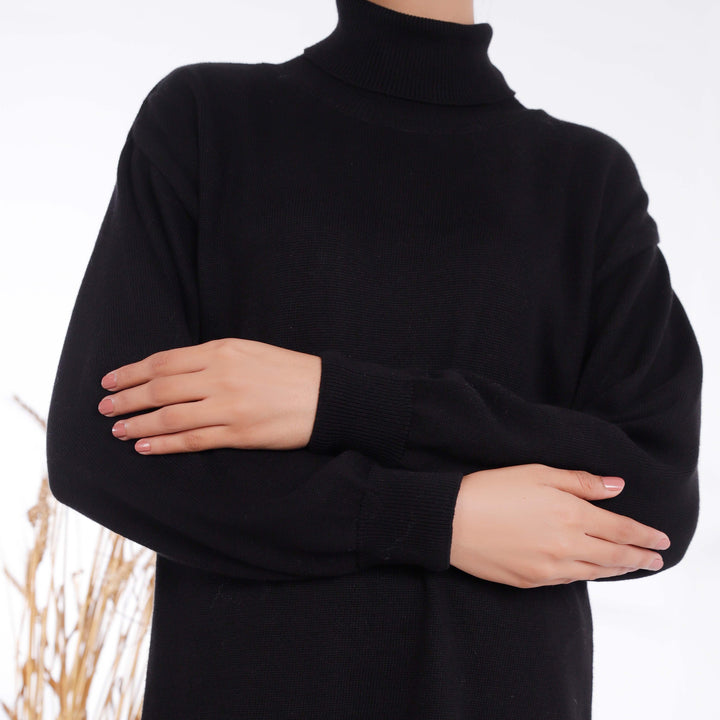 Black Sweaters Cord Set PW4855