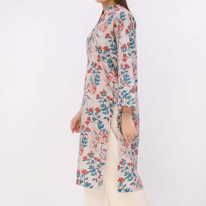 1PC Printed Cambric Shirt