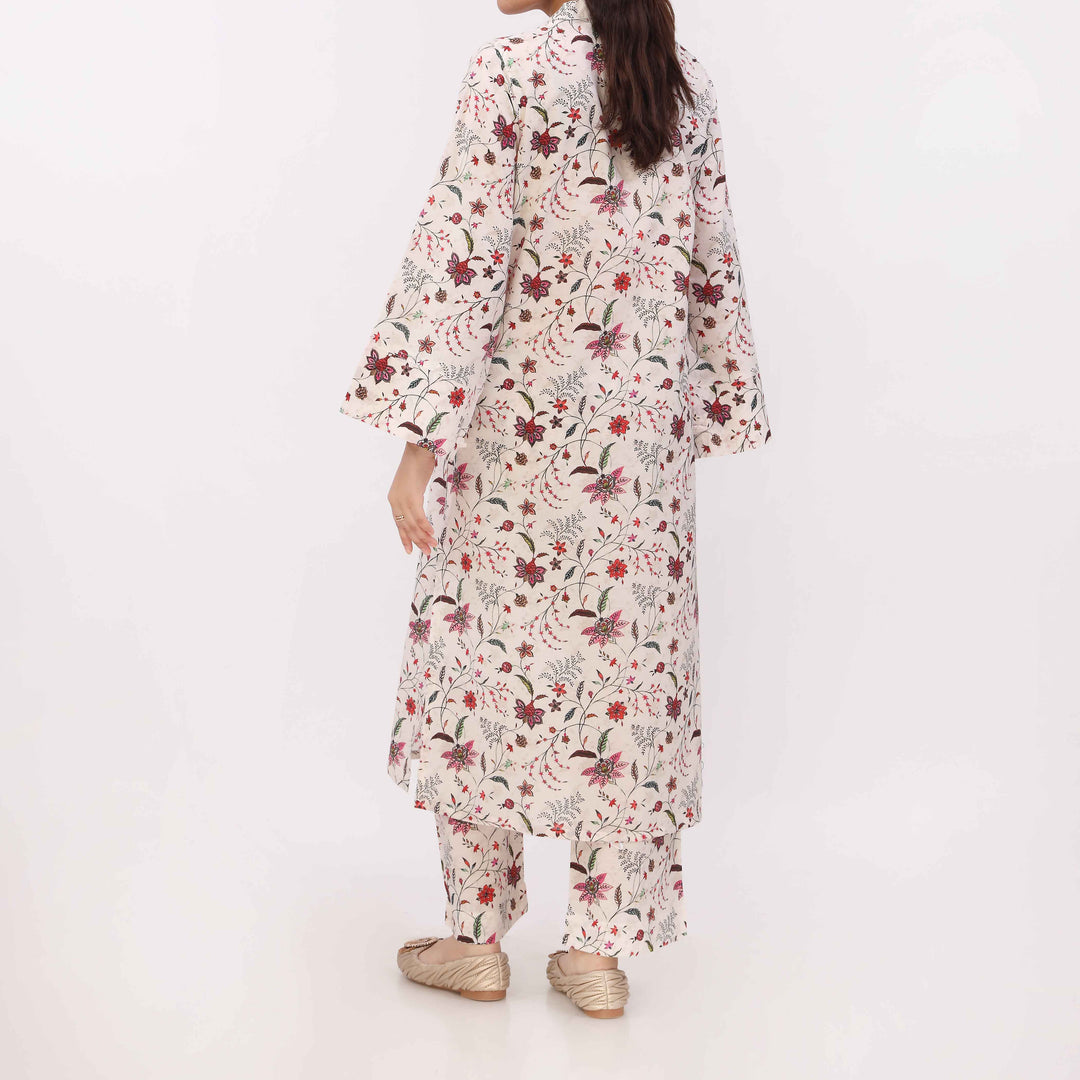 2PC Digital Printed Cotton Cambric Co-Ord Set PW5033