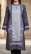 Black Digital Printed Shamose Silk Shirt PW5355