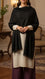 شال شتوي أسود PW5709