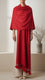 Red Winter Stole PW5757