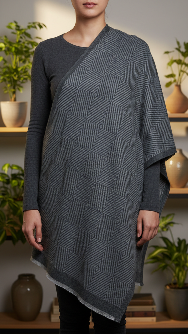 Black Winter Stole PW5771