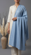وشاح شتوي أزرق سماوي PW5771