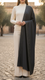 شال صوف ناعم فحمي PW5806