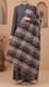 Brown Double Side Wearing Stole PW5810