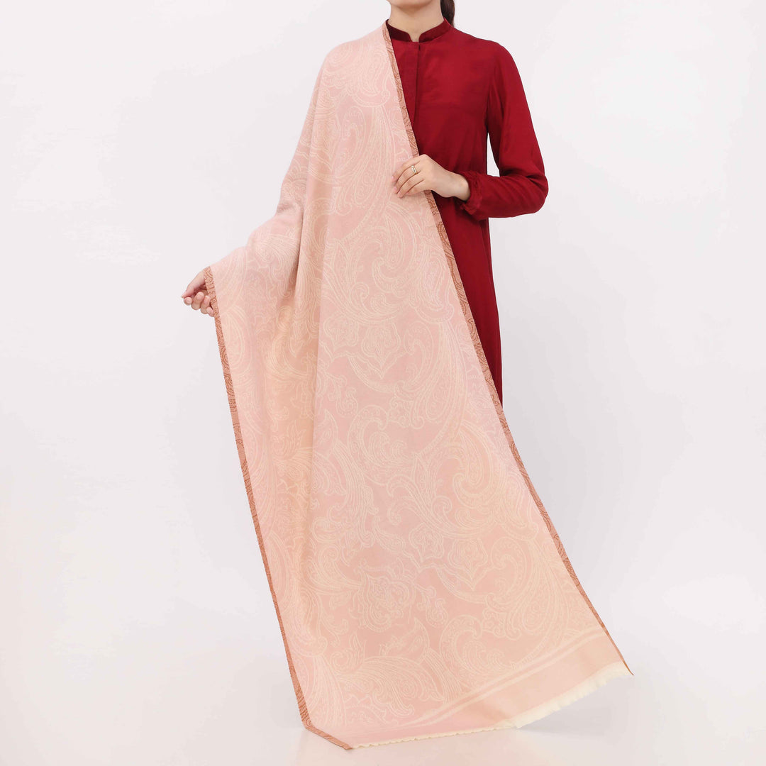 Pink Double Side Wearing Stole PW5812