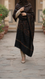 Black Winter Shawl PW5834
