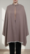 Brown Winter Cape Shawl PW5909
