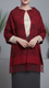 Maroon Winter Cape shawl PW5920