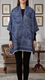 Navy Winter Cape Shawl PW5931