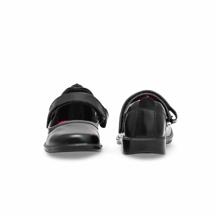 Girls Black Uniform School Shoes SK0061
