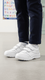 Boys White Sports School Shoes SK1072