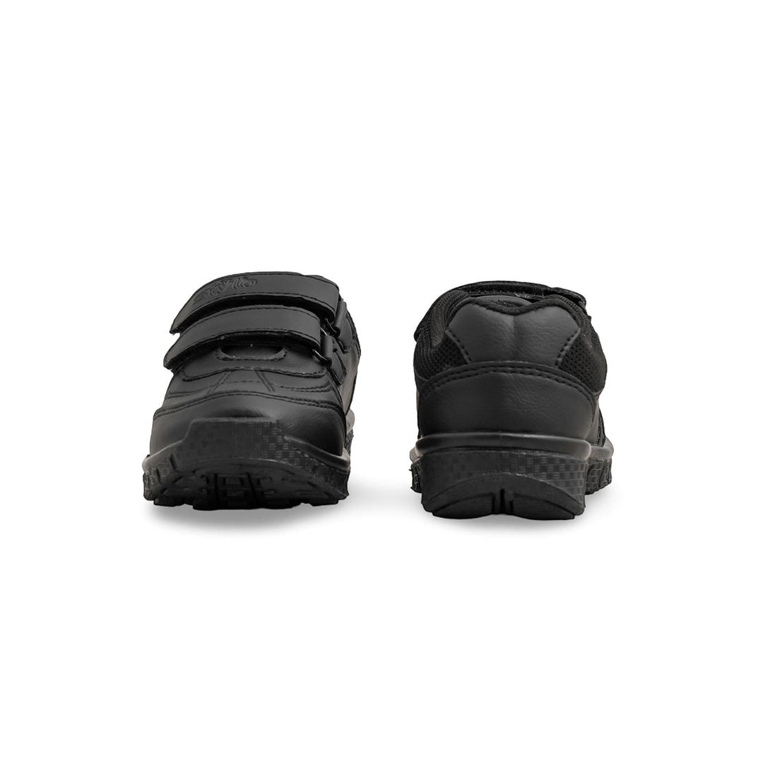 Boys Black Sports School Shoes SK1097