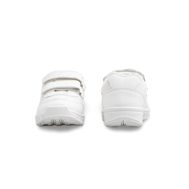 Boys White Sports School Shoes SK1097
