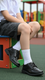 Boys Black Lace Up School Shoes SK1100