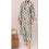 طقم من قطعتين - قماش شيفون مطبوع رقميًا وغير مخيط US5002