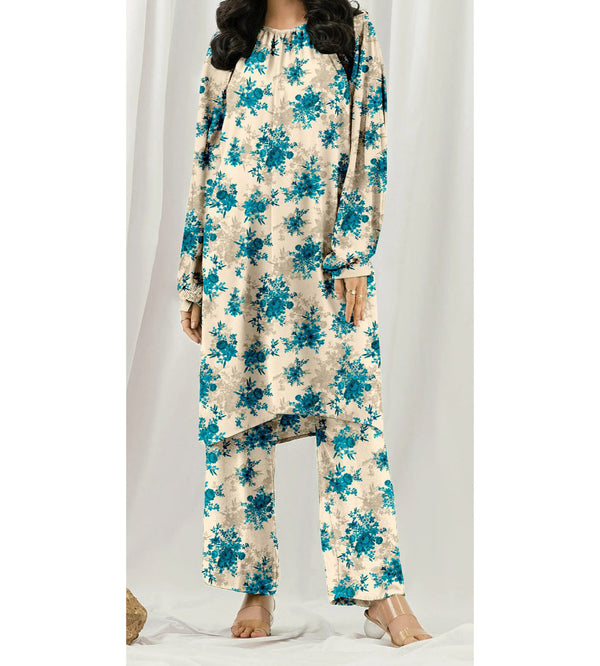 2PC- Unstitched Digital Printed Lawn Suit US5156