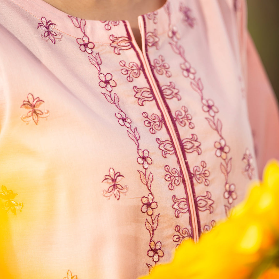 3PC- Unstitched Embroidered Lawn Suit US5352