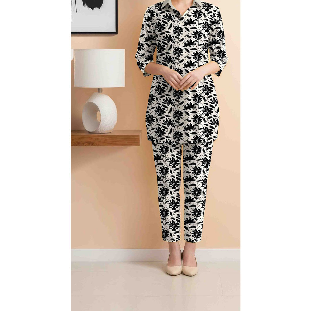 2 PC Unstitched Printed Suit