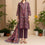 3PC- Unstitched Printed Cotton Cambric suit UW5065