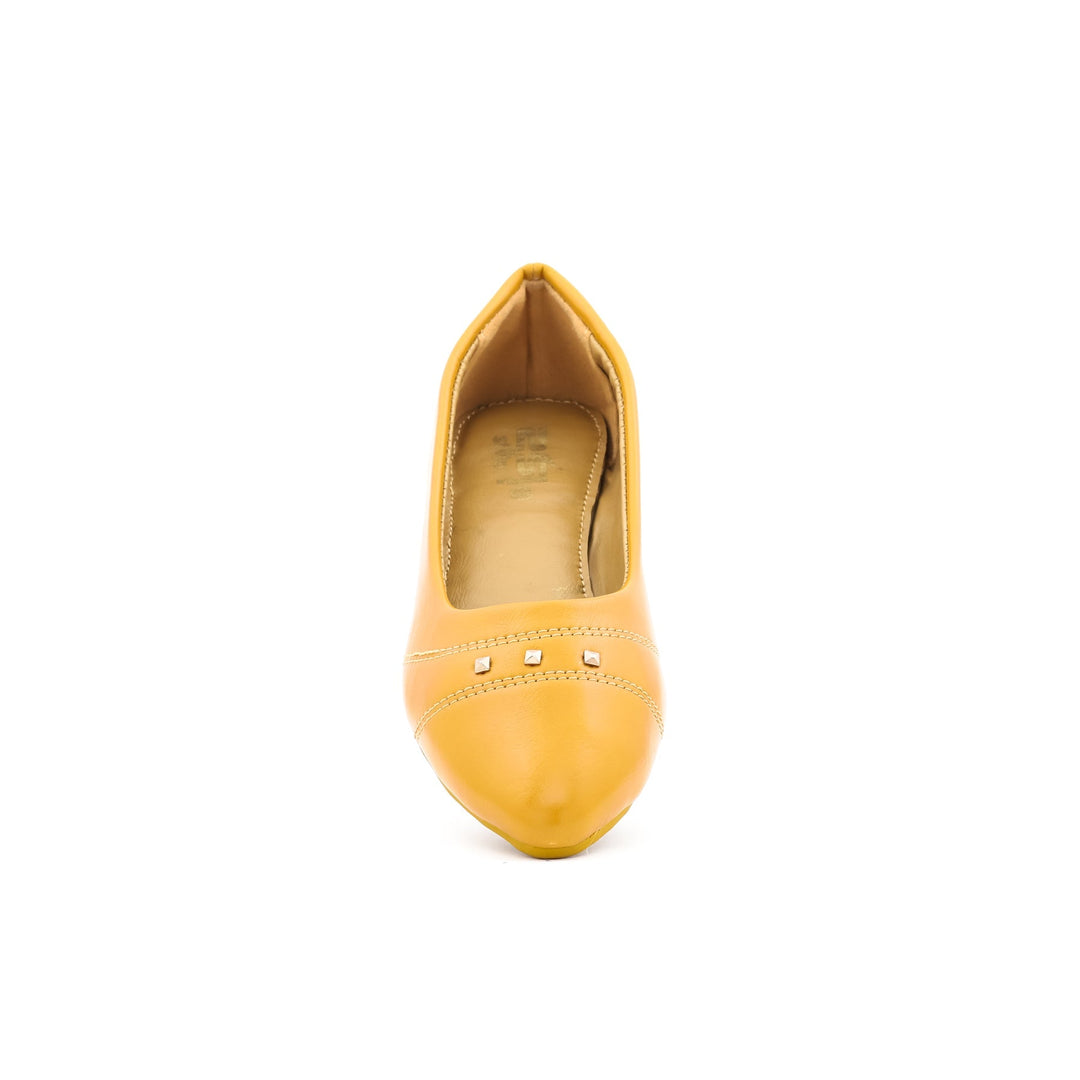 Yellow Winter Pumps WN0751