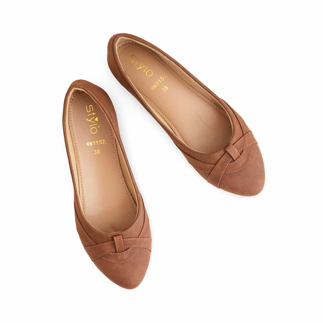 Brown Pumps For Ladies WN1157
