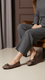 Brown Women Pumps WN1261