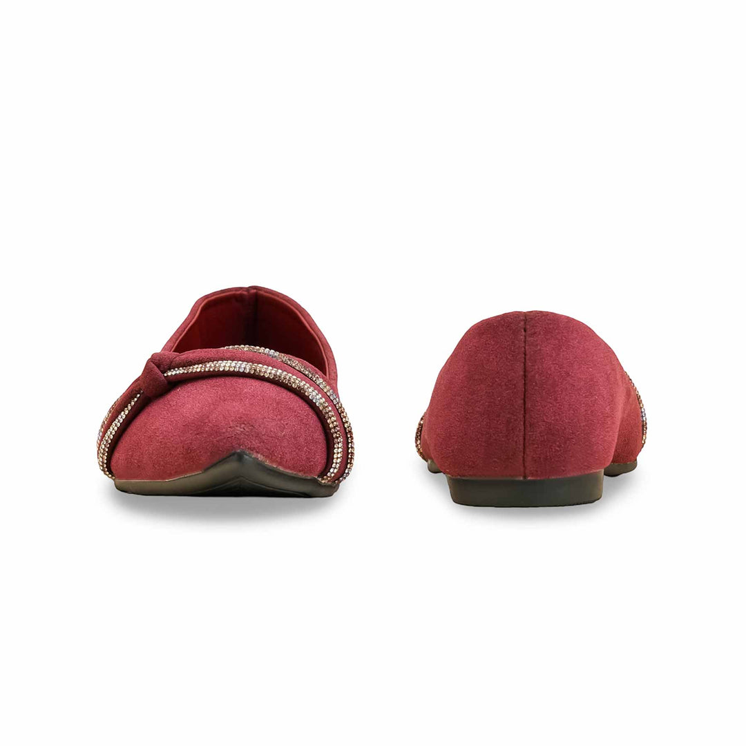 Maroon Pumps For Women WN1268
