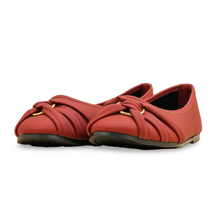 Maroon Women Pumps WN1270