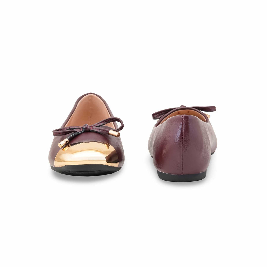 Maroon Pumps For Women WN1287